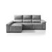 Chaise longue relaxe elétrico BALTIA Chaise longue relaxe elétrico BALTIA Cinza Claro