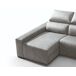 Chaise longue relaxe elétrico BALTIA Chaise longue relaxe elétrico BALTIA Cinza Claro