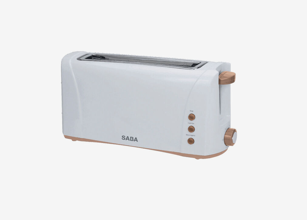 Torradeira SABA SB-TOS-2021 1 fenda longa 1000W branco