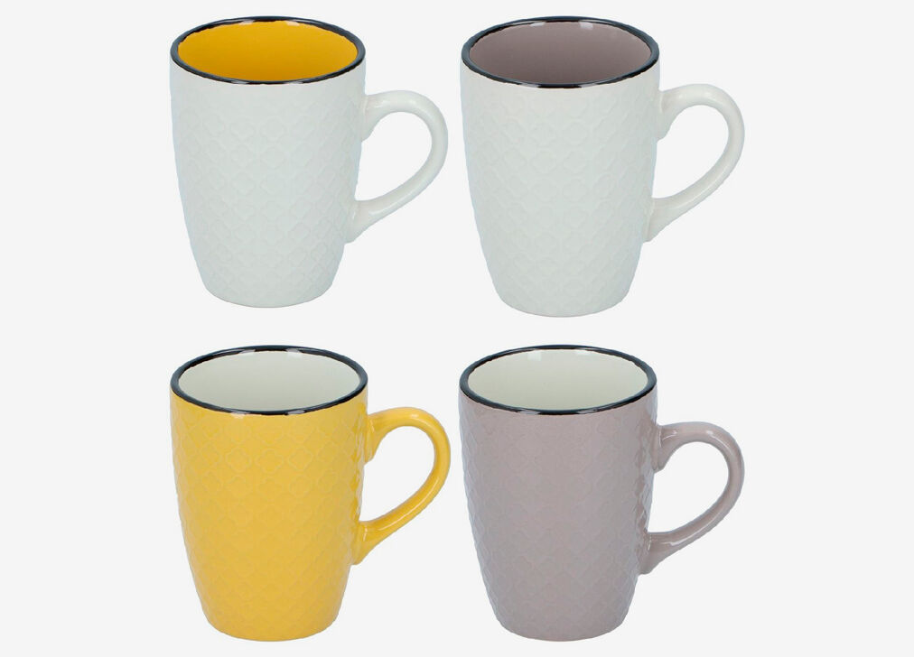 Caneca BREAKFAST cores sortidas 320ml