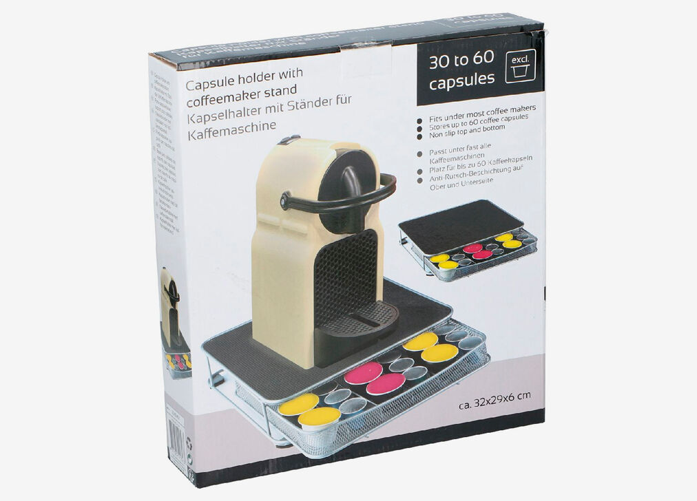 Suporte para cápsula NESPRESSO e DOLCE GUSTO
