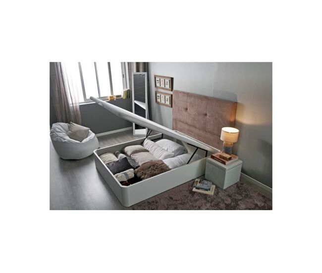 Sommier king box 3d iv pikolin 90x190cm blanc