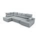 Sofá de canto com cama BARI Sofá de canto com cama BARI Azul
