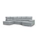 Sofá de canto com cama BARI Sofá de canto com cama BARI Azul