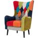 Cadeirão CIRCO com estampa patchwork Cadeirão CIRCO com estampa patchwork Multicor