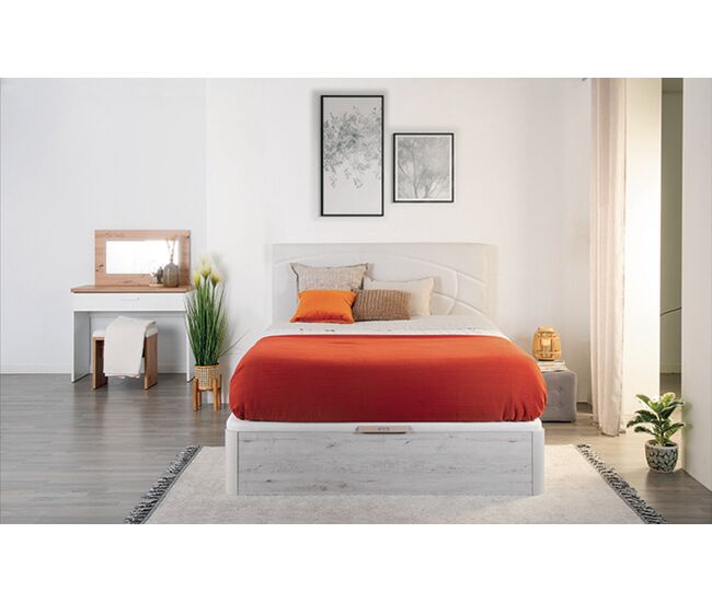 Sommier king box 3d iv pikolin glaciar 90x190cm