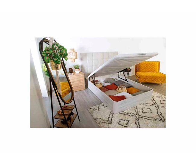 Sommier king box 3d iv pikolin glaciar 140x190cm