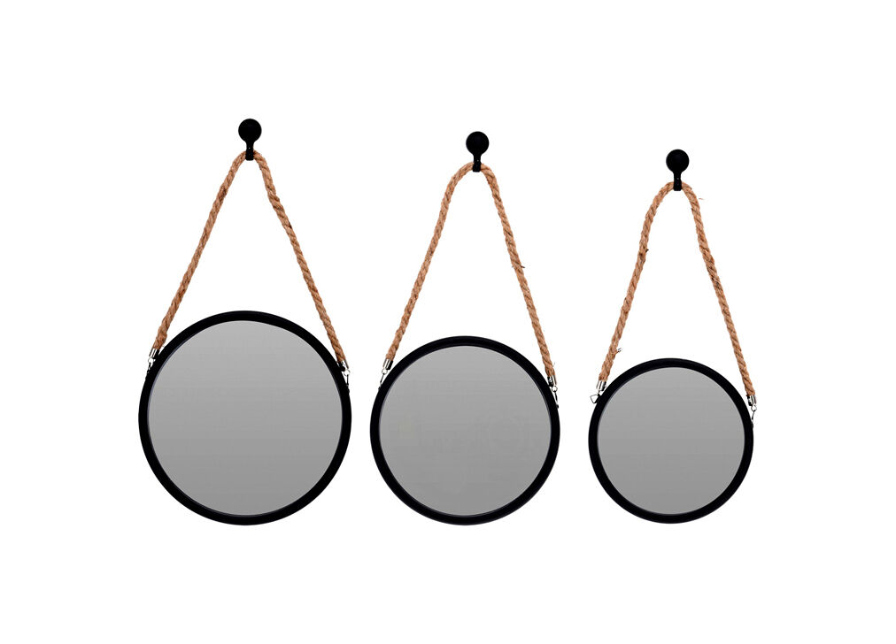 Conjunto de 3 espelhos modelo LORENA 