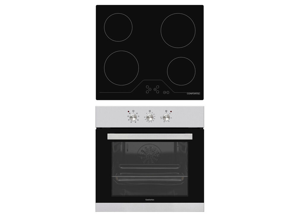 Conjunto forno e placa vitroceramica CONFORTEC CFS46FPV4