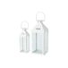 Lanterna decorativa JASON L em metal Lanterna decorativa JASON L em metal Branco