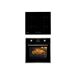 Conjunto forno e placa indução JOCEL JPK4EI200389 Conjunto forno e placa indução JOCEL JPK4EI200389 Preto / Cinza