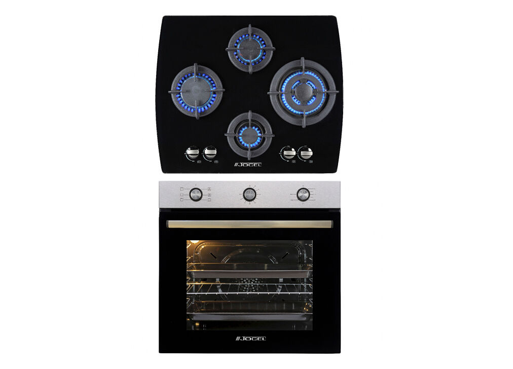 Conjunto forno e placa vitro gás JOCEL JPK4GV200457
