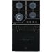 Conjunto forno e placa vitro gás JOCEL JPK4GV200457 Conjunto forno e placa vitro gás JOCEL JPK4GV200457 Preto