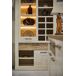 Vitrine dupla 2 portas VERONA Vitrine dupla 2 portas VERONA Branco/ Madeira