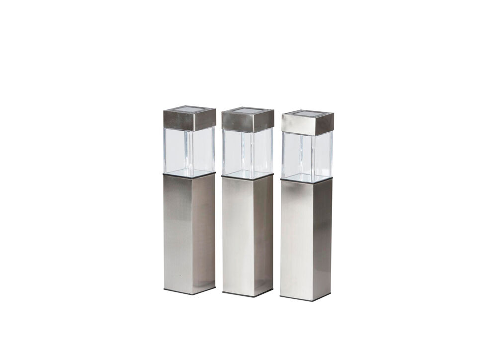 Conjunto 3 candeeiros solares GRUNDIG