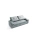 Sofá cama MIXX com almofadas no encosto Sofá cama MIXX com almofadas no encosto Cinza