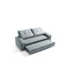 Sofá cama MIXX com almofadas no encosto Sofá cama MIXX com almofadas no encosto Cinza