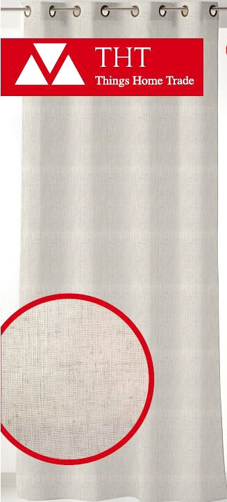 Cortina transparente AIDAN 140x260cm