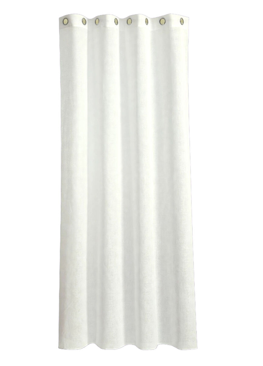 Cortina ollados garona 140x260cm branco