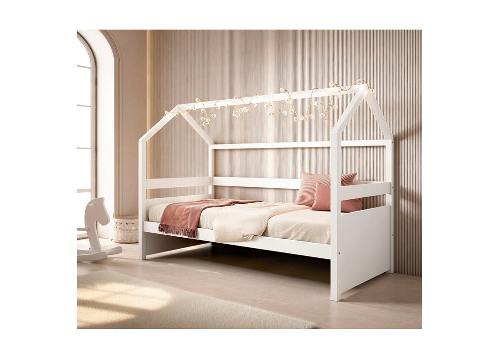 Cama 90x190cm com sommier incluído EASY PLUS