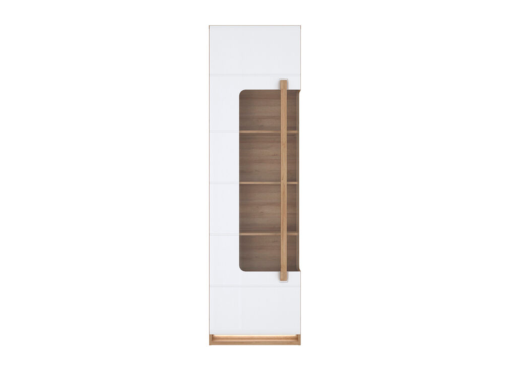 Conforama Vitrine Alta Com 1 Porta Montreal Branco