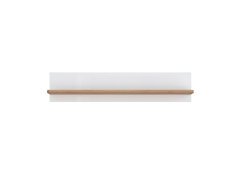 Estante de parede MONTREAL 140 cm Branco Brillo