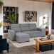 Chaise longue com cama HARRISON Chaise longue com cama HARRISON Cinza