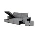 Chaise longue com cama HARRISON Chaise longue com cama HARRISON Cinza