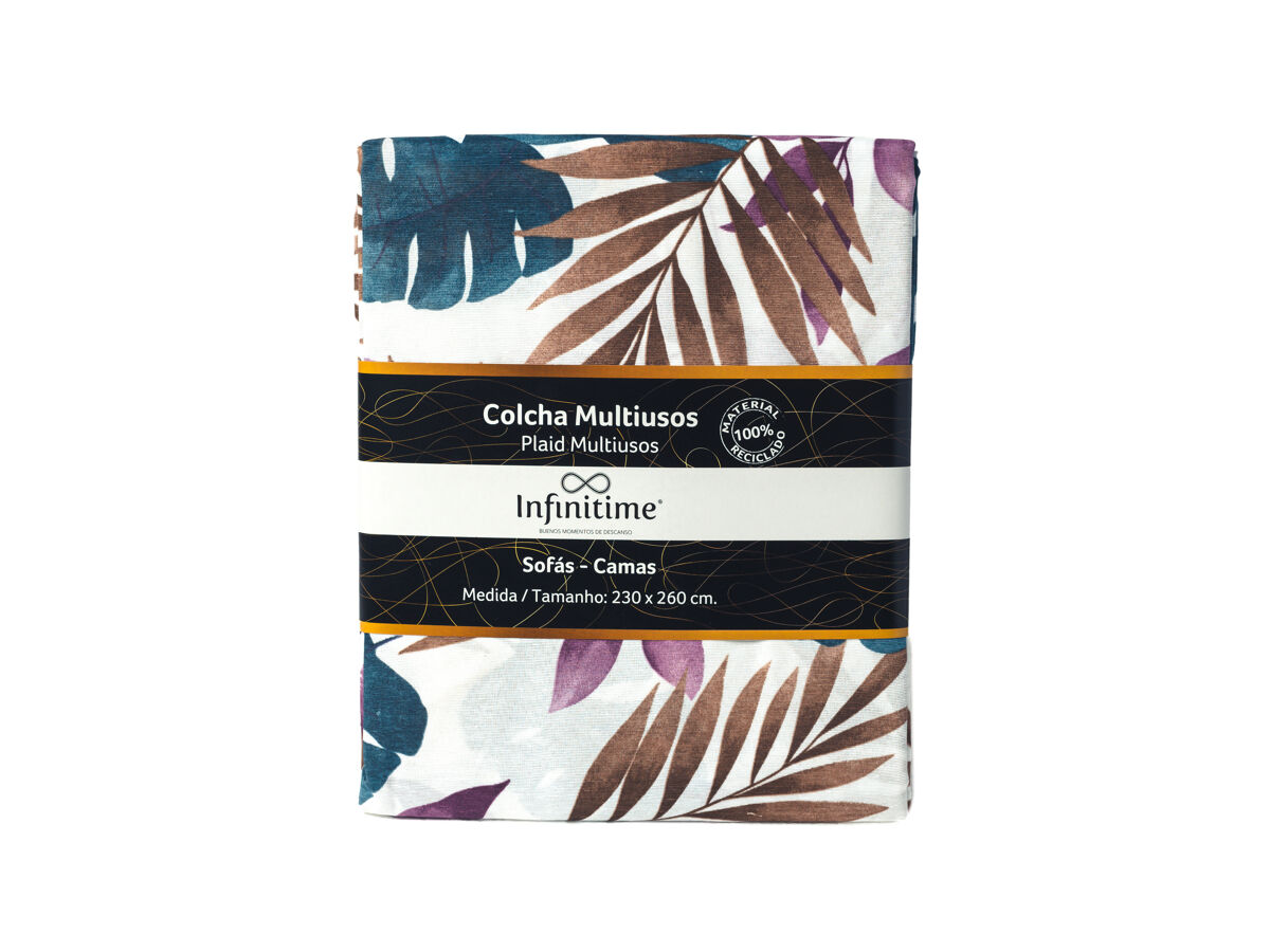 Multiusos FLORESTA de 180x260cm azul