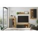 Compacto de TV LEO 260cm em carvalho e antracite Compacto de TV LEO 260cm em carvalho e antracite Carvalho