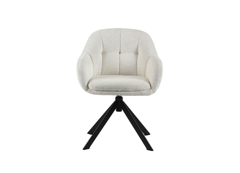 Cadeira de sala de jantar giratória RUBIA