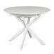 Mesa de cozinha extensível ELIPSE 100/130x100cm Mesa de cozinha extensível ELIPSE 100/130x100cm Branco