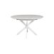 Mesa de cozinha extensível ELIPSE 100/130x100cm Mesa de cozinha extensível ELIPSE 100/130x100cm Branco