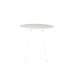 Mesa de cozinha ARO fixa MDF 80x80cm branca Mesa de cozinha ARO fixa MDF 80x80cm branca Branco