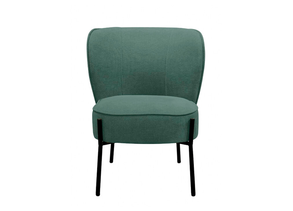 Cadeirão decorativo HESTIA verde escuro