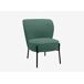 Cadeirão decorativo HESTIA verde escuro Cadeirão decorativo HESTIA verde escuro Verde