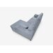 Chaise longue NOELIA 3 lugares Chaise longue NOELIA 3 lugares Azul Claro
