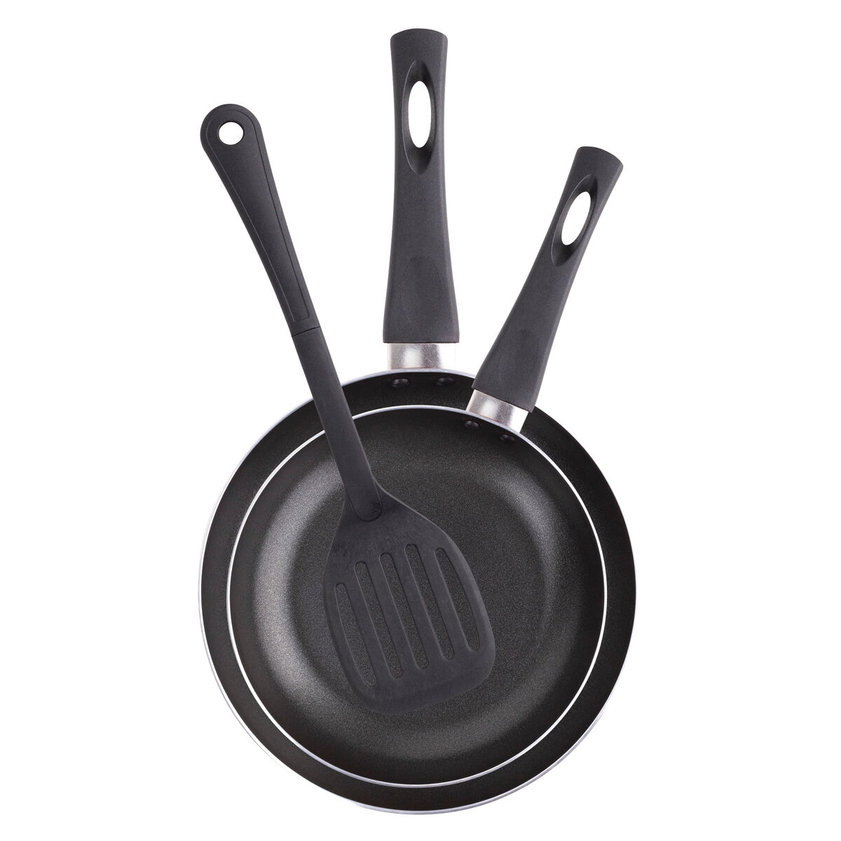 Conjunto de frigideiras com moldes RENBERG 3 peças