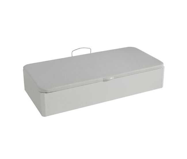 Sommier lateral 3d extra capacidade blanc 105x190cm