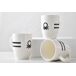 Set mugs BLACK&WHITE 4 peças marca BENETTON Set mugs BLACK&WHITE 4 peças marca BENETTON Branco