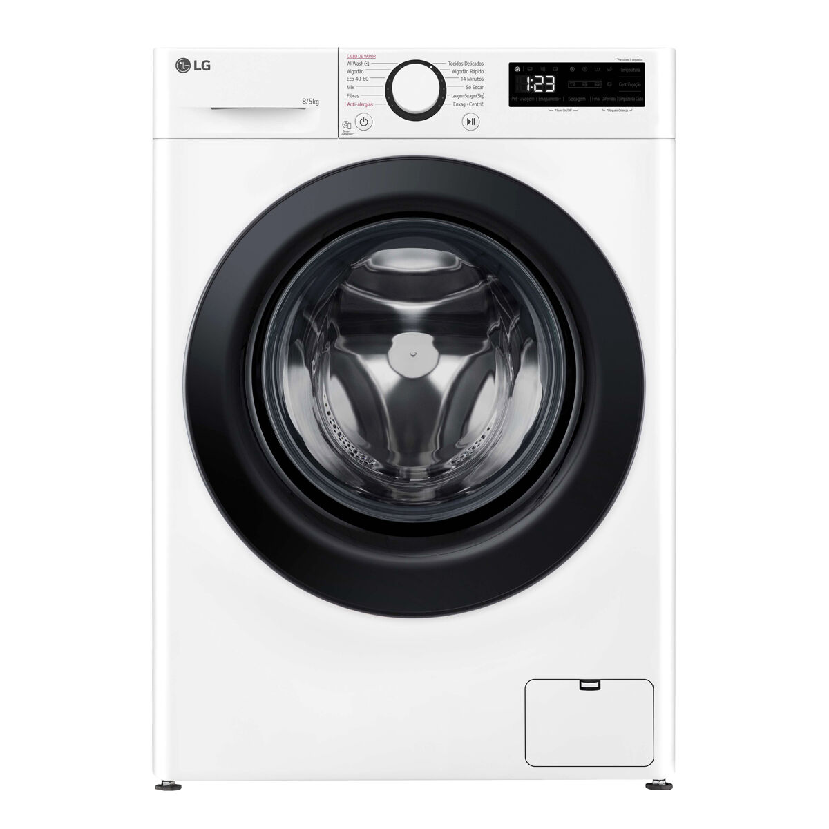 Máquina lavar-secar roupa LG F2DR5S8S6W 8kg/5kg 1200 RPM