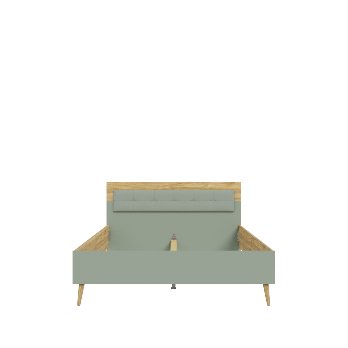 Cama LYON de cor carvalho