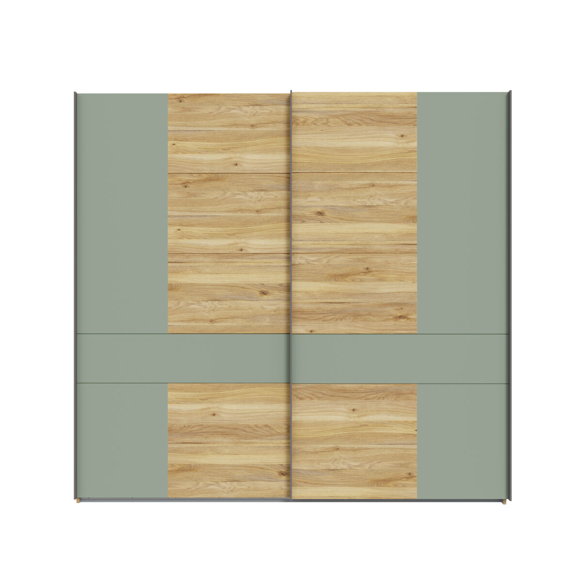 Roupeiro SERIE LYON portas deslizantes 220x210cm carvalho