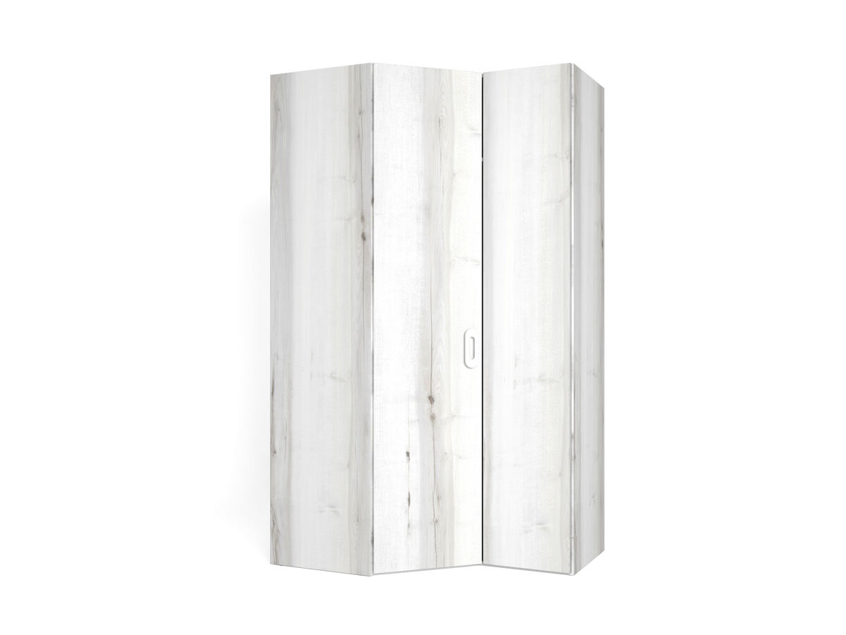 Roupeiro MOOD porta batente dereita 127x215cm branco