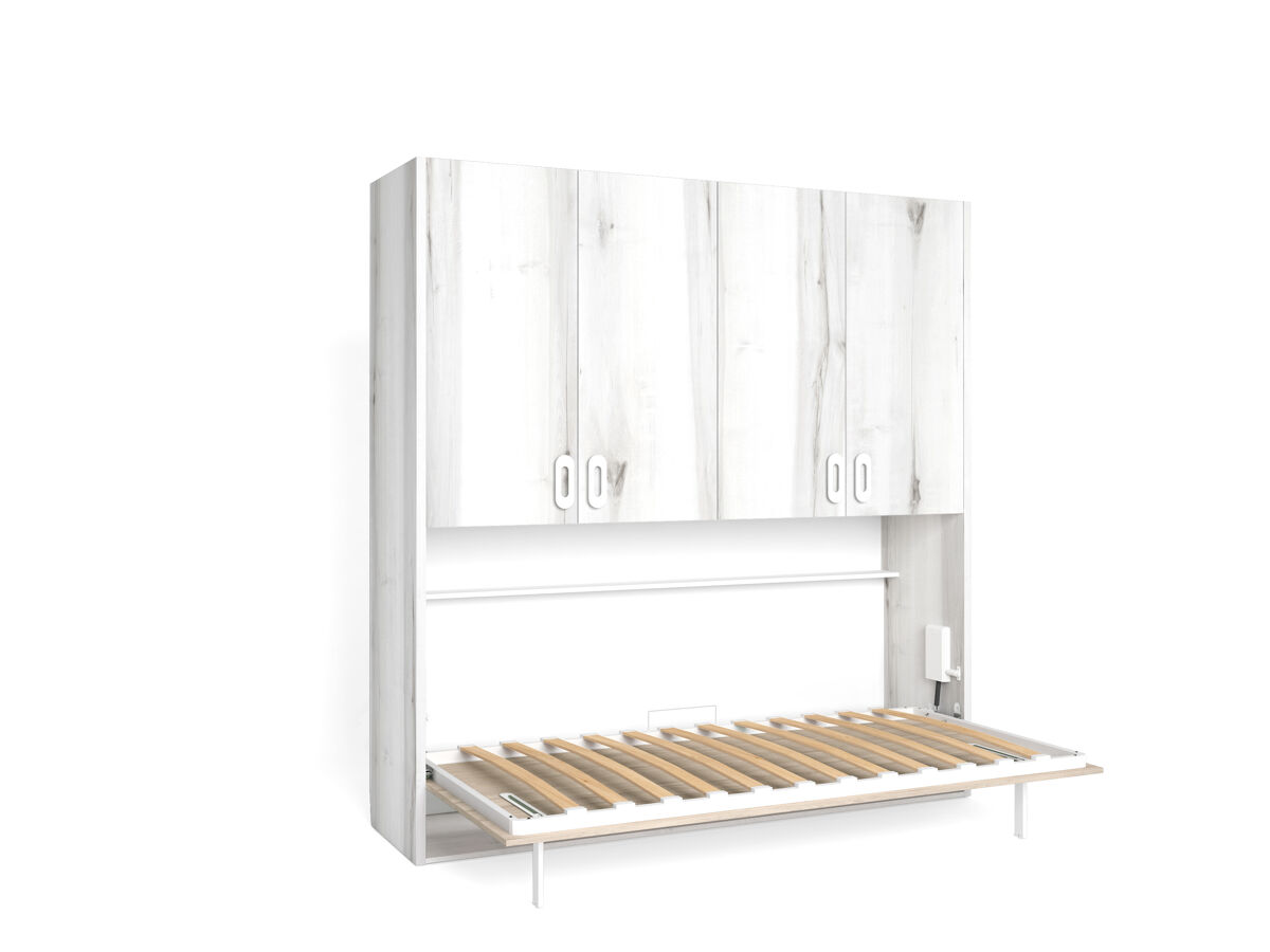 Cama abatível MOOD 190x90cm com roupeiro