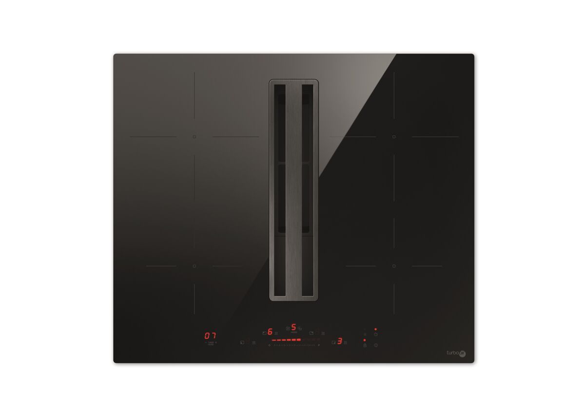 Placa de indução com exaustor TURBOAIR IMPULSO 4 zonas