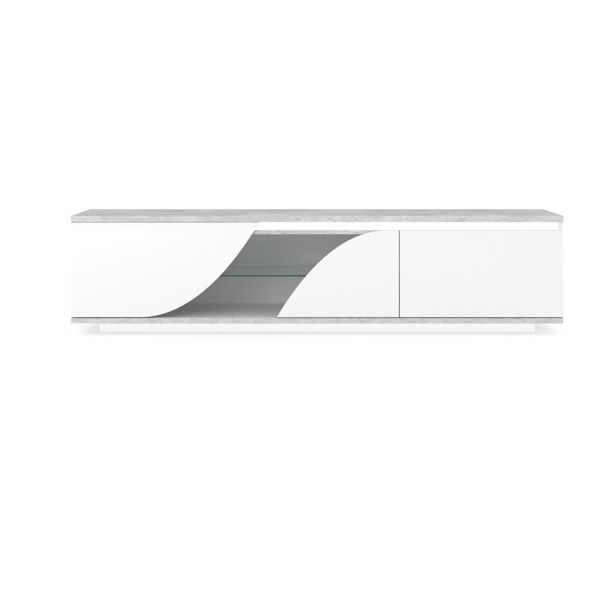 Móvel de tv 200cm 2 portas goya