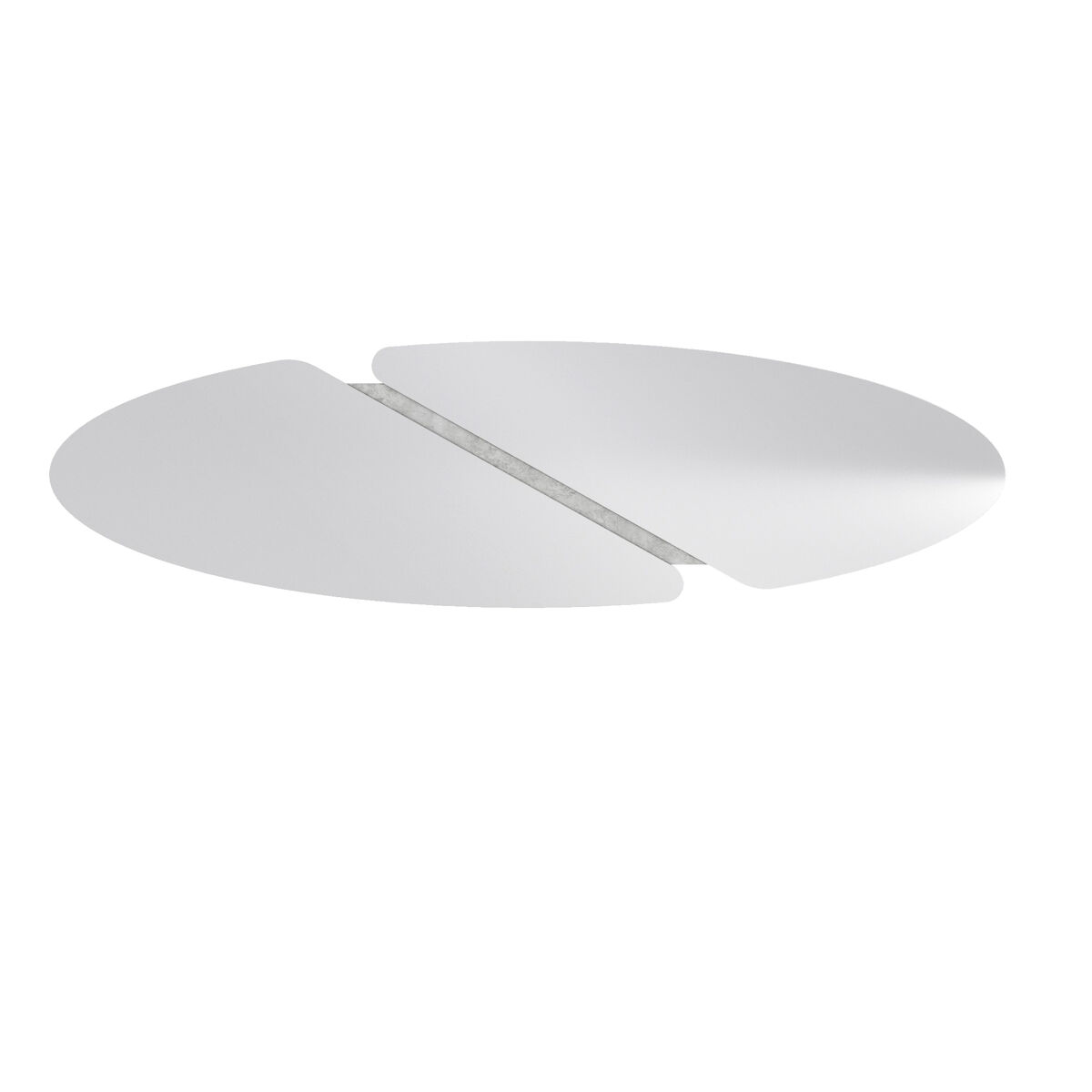 Espelho oval em vidro temperado GOYA