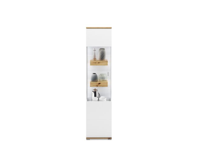 Vitrine alta com 1 porta corso