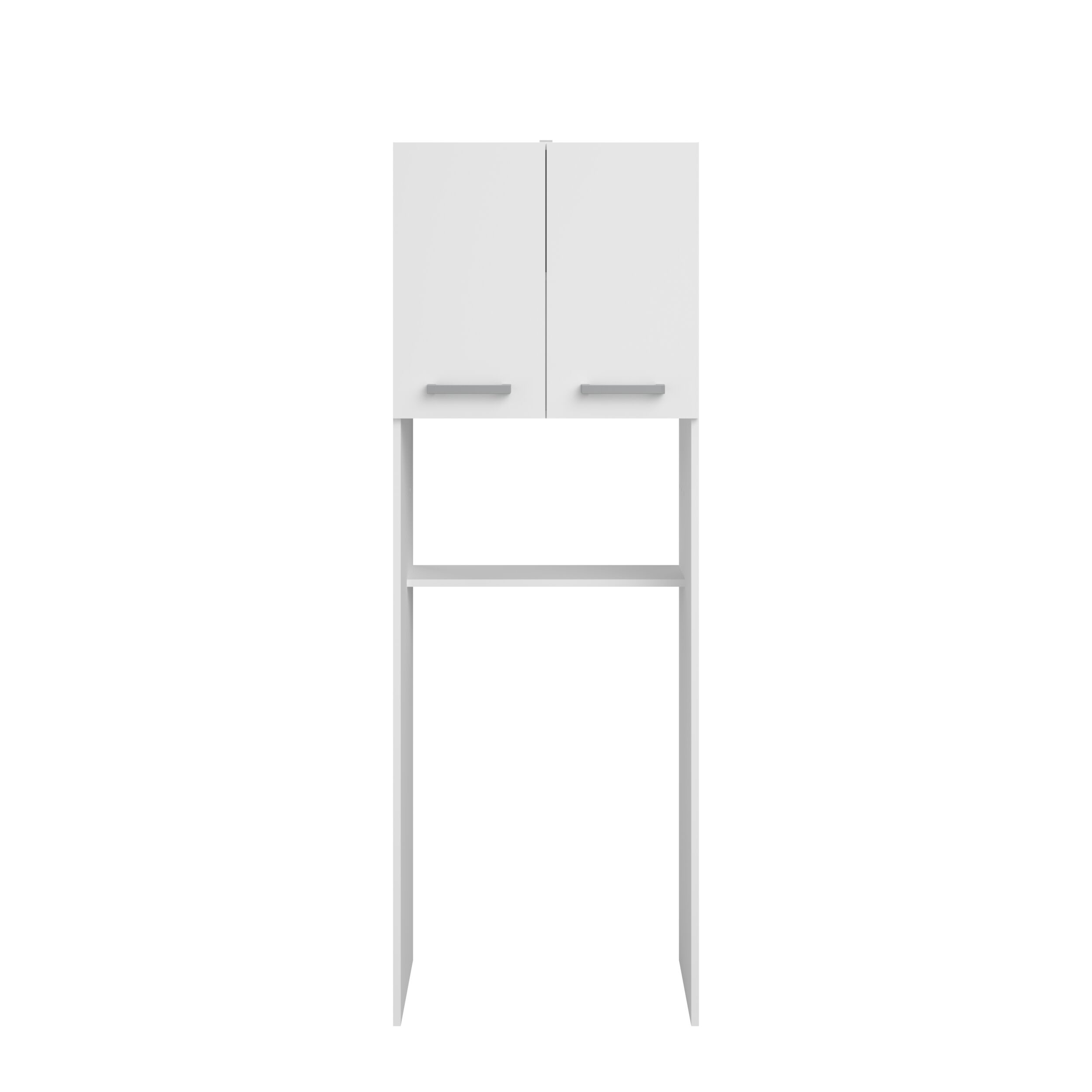 Módulo alto UNO máquina de lavar roupa 64cm branco mate 